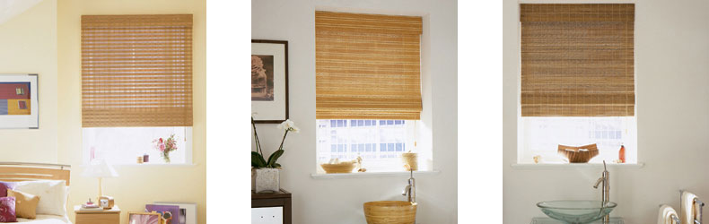 Wood Weave Blinds by Maynelines Blinds in Fleet Hampshire